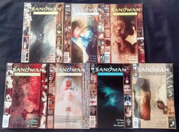 SANDMAN N° 1 AO 7 - PRELÚDIOS E NOTURNOS - Saga Completa