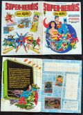 ALBUM LIVRO ILUSTRADO SUPER-HERÓIS EM AÇÃO DC COMICS