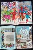 ALBUM SUPER-HERÓIS MARVEL LIVRO ILUSTRADO